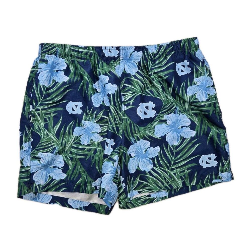 Mens North Carolina Tar Heels Swim Shorts Large 33x5